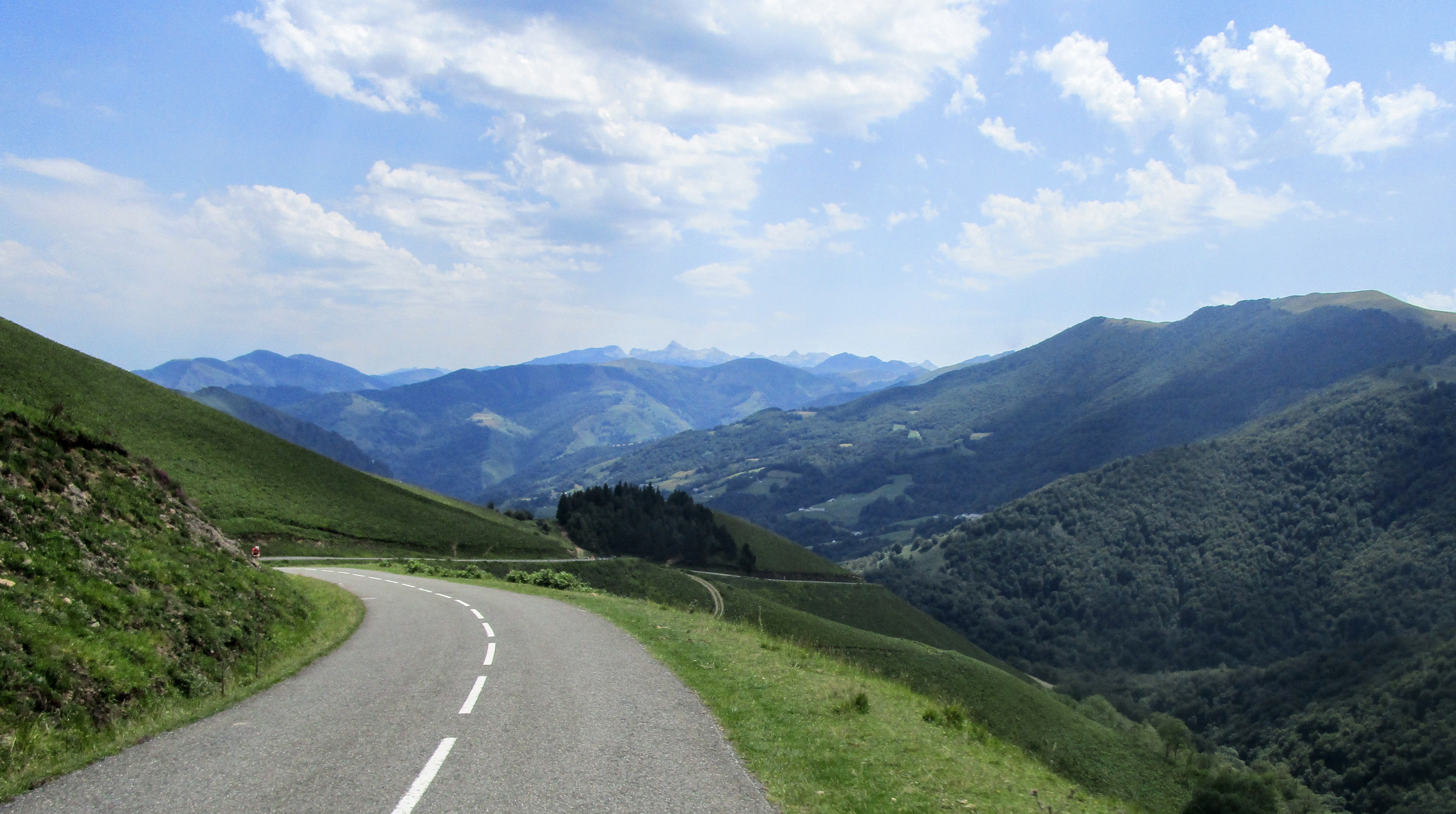 afdaling van col de Burdinkurutxeta