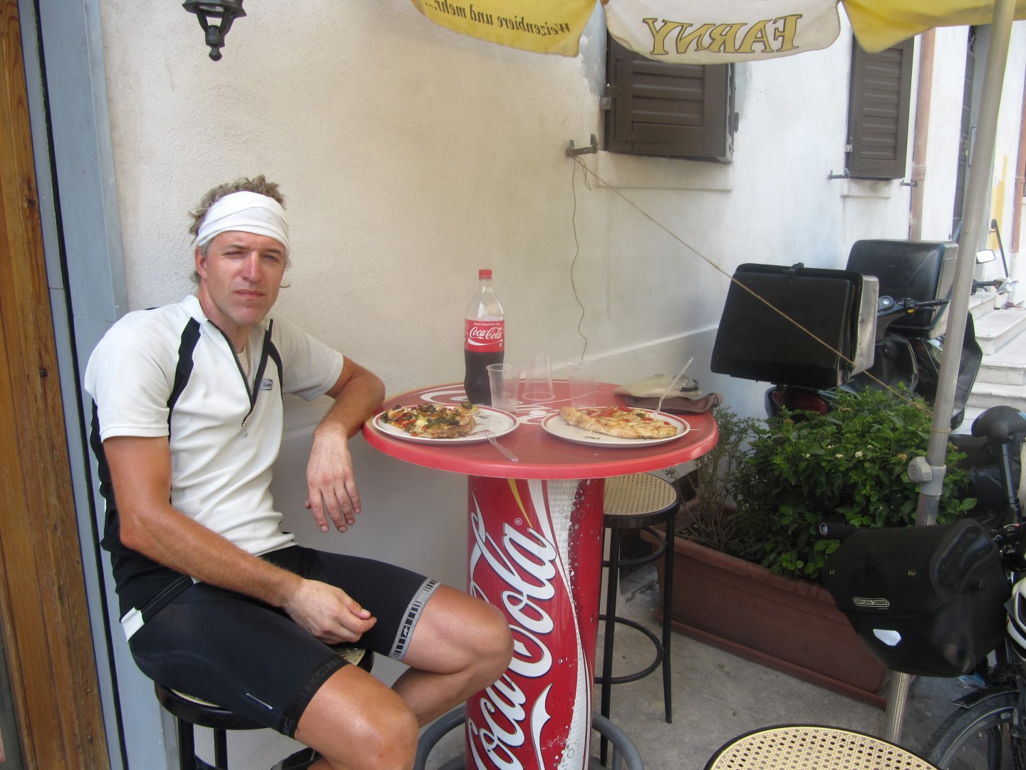 Pizza eten in Modena