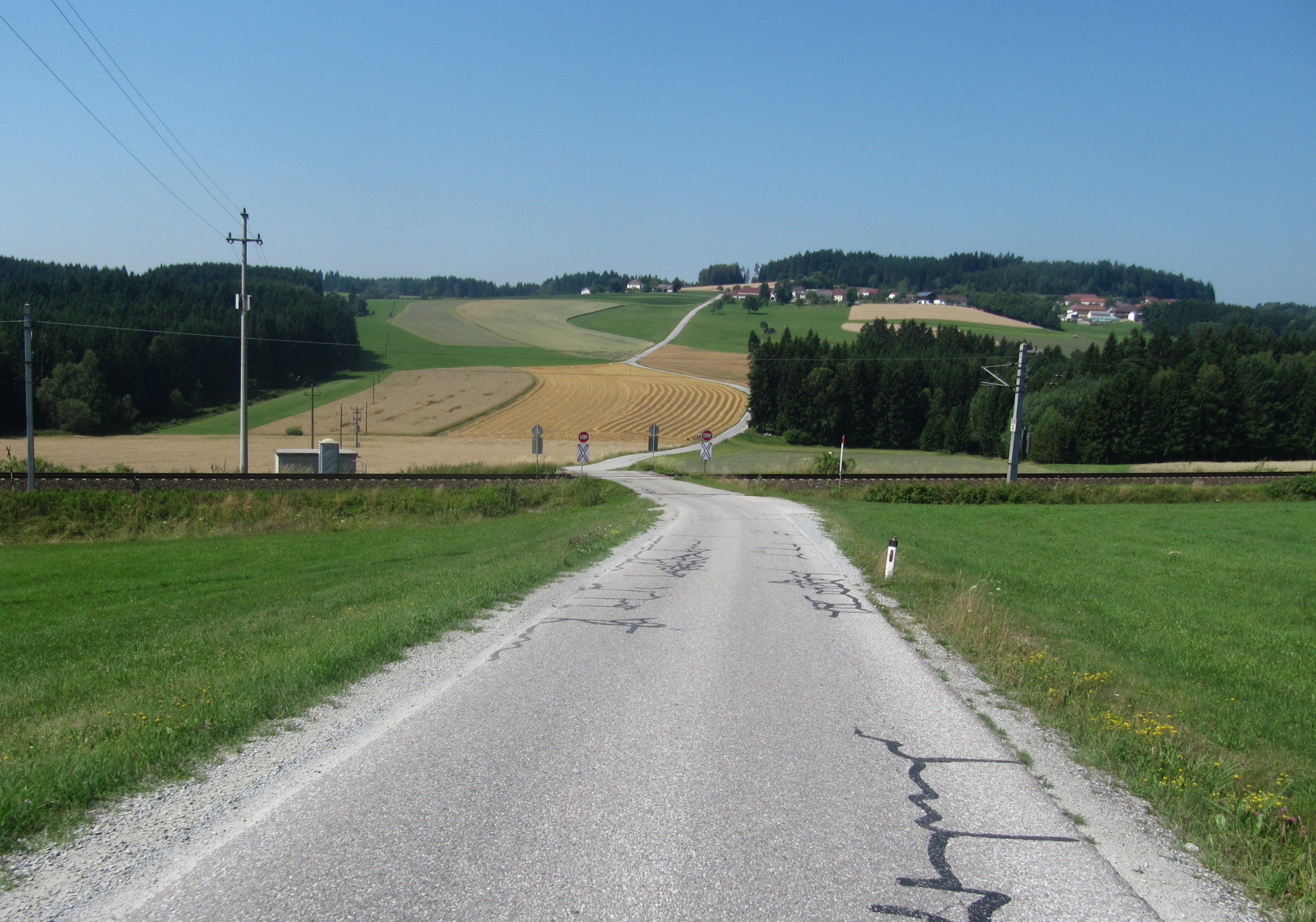 Bergop in Oostenrijk