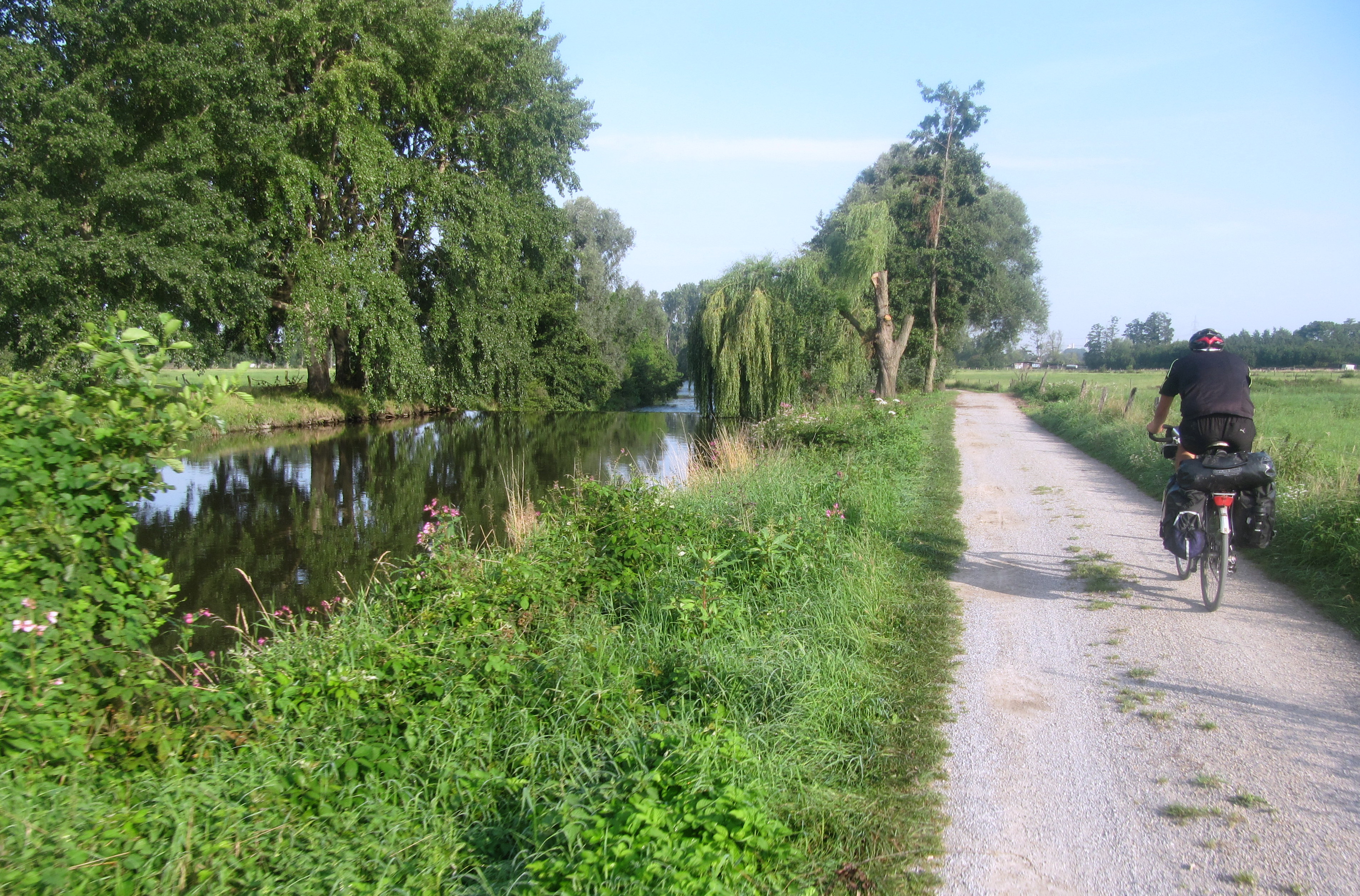 fietsen langs de ruhr
